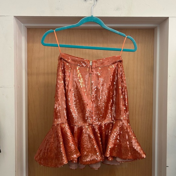 J Crew Two Piece Holiday Party Sequin Outfit - size S (top) and size 4 (skirt) - Picture 7 of 7